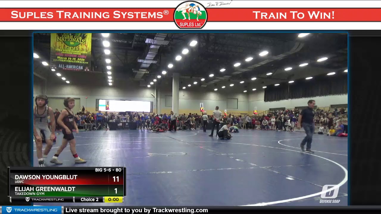 G 5-6 80 Dawson Youngblut IAWC Vs Elijah Greenwaldt Takedown Gym