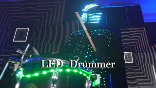 LED Drummer Demo | Alchemy Performing Arts