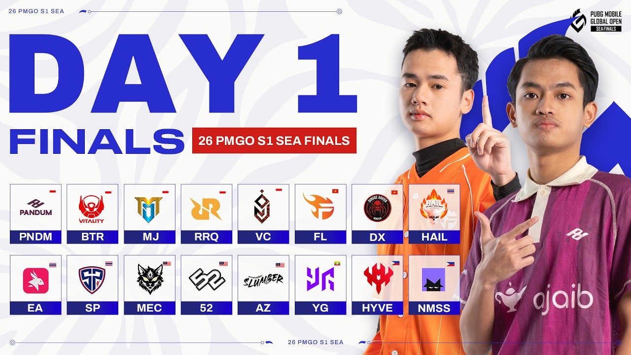 [EN] 2026 PMGO S1 SEA Finals | Day 1
