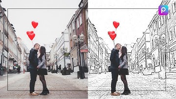 Sketch Effect in Picsart