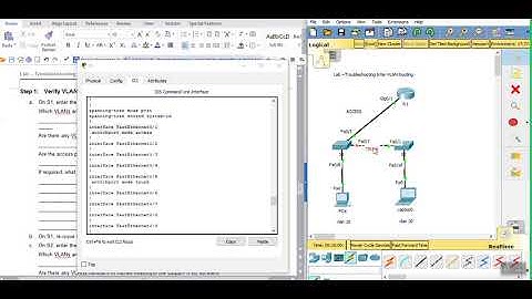 Lab – Troubleshooting Inter VLAN Routing 5