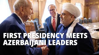 Grand Mufti of the Caucasus Visits the First Presidency