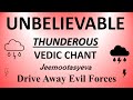 Unbelievable thunderous vedic chant  jeemutasyeva  yajur veda  ghana patha  sri k suresh