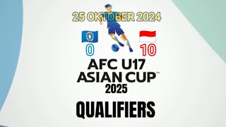 Highlight  Kep Mariana Utara 0 Vs 10 Indonesia  Afc U17 Asian Cup 2025  Qualifiers  25102024