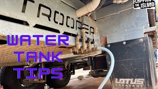 Maintaining your Water Tanks in your Caravan