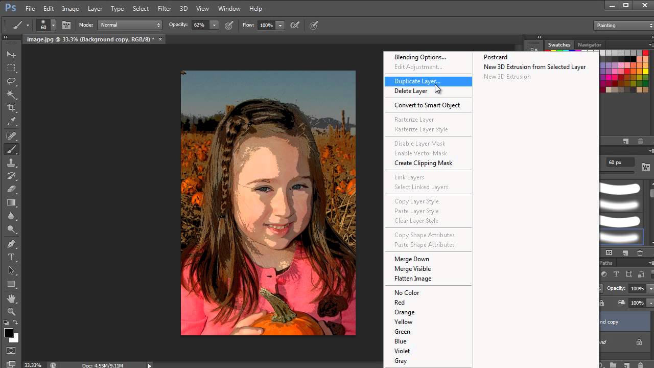 How To Posterize In Photoshop