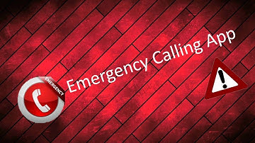 Create a Emergency Calling App