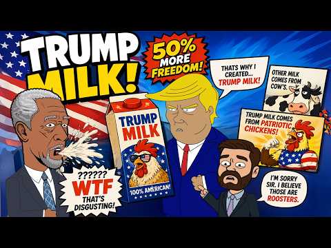 TRUMP MILK Is The Most INSANE Product Ever Made 😂🐓🥛