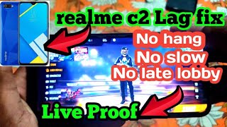 Realme c2 free fire lag fix permanent || Realme c2 free fire lag problem solve || ( 100%) )