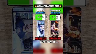 ☠️⚡ XIAOMI 15 ULTRA VS IPHONE 16 PRO MAX BATTERY TEST!!