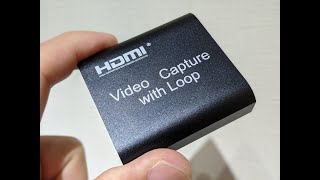 USB接続のHDMI Captureデバイスを使ってみる（3000円以下）
