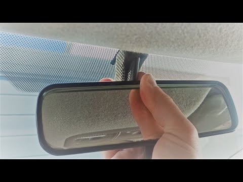 Как снять зеркало заднего вида на тоёте ярис
