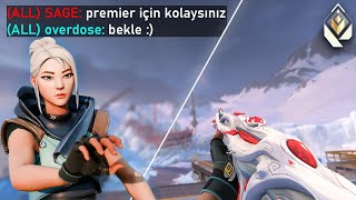 PREMİER'de aşırı TRYHARD oynayan takımı YENDİK! | Valorant