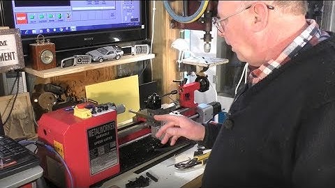 Harbor Freight Sieg CNC lathe 7 x 14 inch conversion quick change tool post +