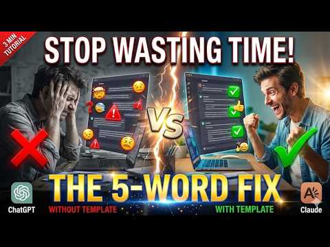 97% of People Use ChatGPT Wrong - Here's The Secret Template