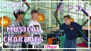 The Wonderland play the MUSICAL CHARADES | Almost Never | CBBC‌