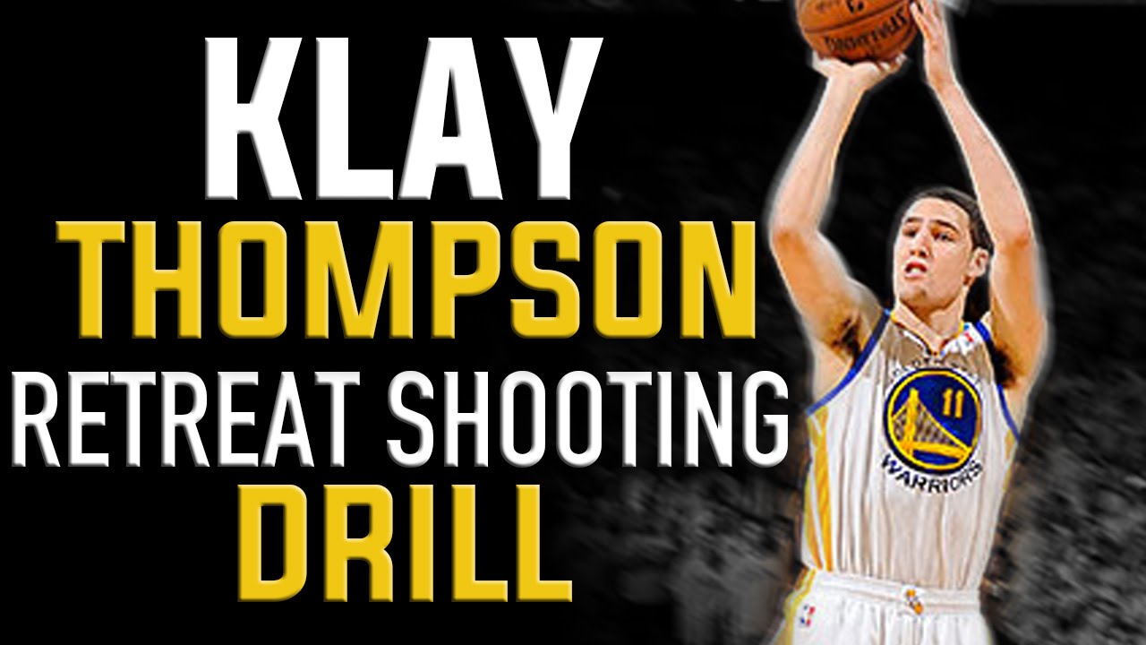 Klay Thompson Retreat Shooting Drill (Part 1) Basketball Shooting