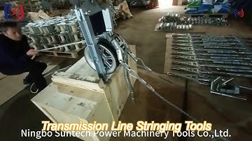 balance four bundle conductors running boards  transmission line stringing tools