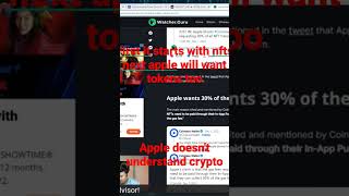 Coinbase Wallet blocked by Apple #crypto #coinbase #apple #nfts
