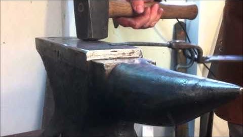How to hand forge a Coat Hook EXPLAINED