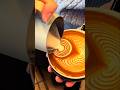 Beginner Barista? Learn This Spiral Rosetta Latte Art (So Satisfying ☕🔥#baristalife #coffee #shorts