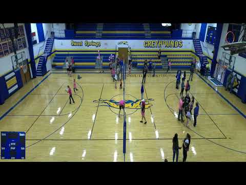 Sweet Springs vs Orrick High School Girls' Varsity Volleyball