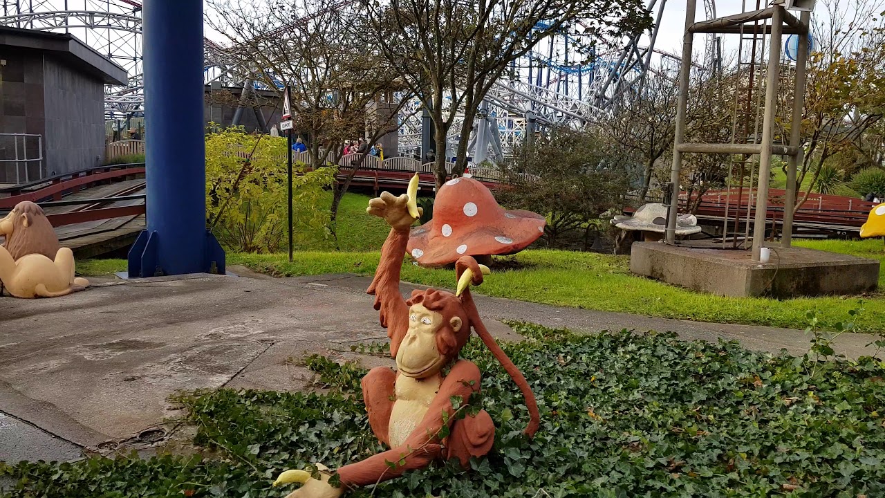 Eddie Stobarts Trucks, On Ride Footage, at Blackpool Pleasure Beach 2019