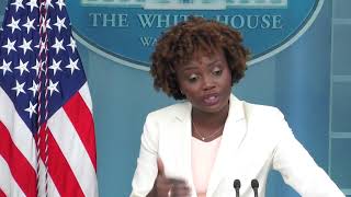 WH Press Secretary Karine Jean-Pierre Holds Second Press Briefing I LIVE