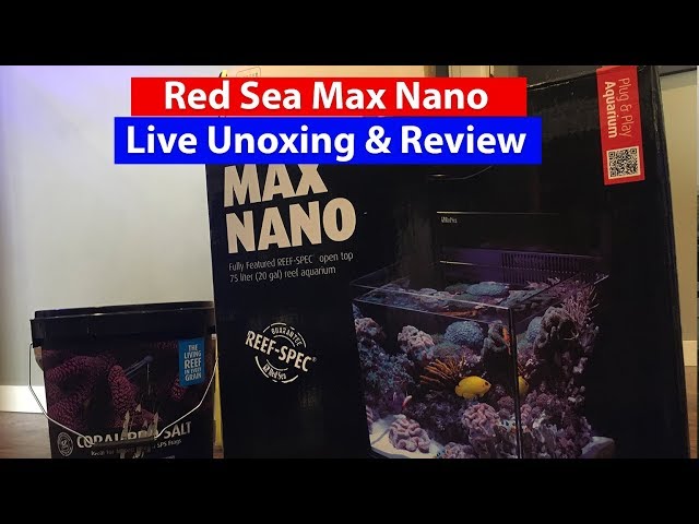 Red Sea Max Nano Unboxing, Review and Setup - YouTube