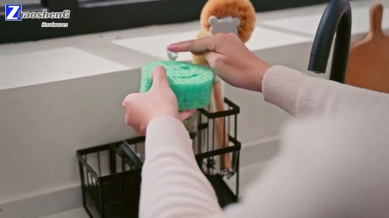 Transform Your Sink Area: High Storage Caddy with Rust-Proof Design