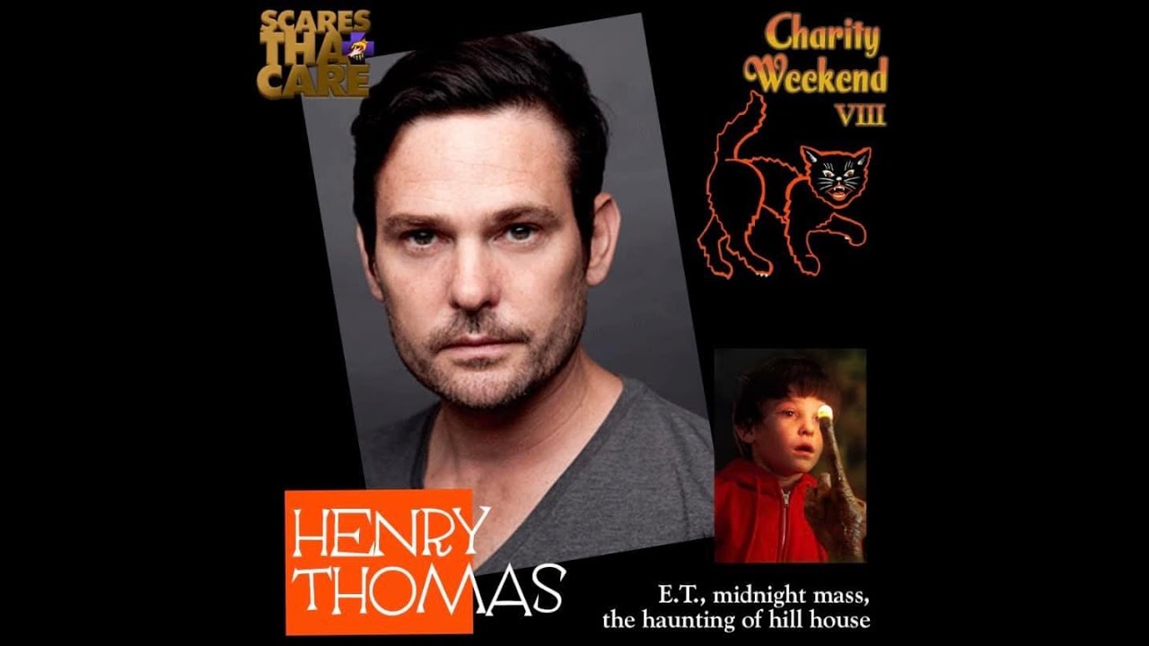 Henry Thomas at Scares That Care Weekend 2022 YouTube