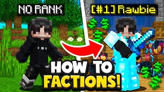HOW TO PLAY FACTIONS AS A *SOLO* WITH NO RANK! | Minecraft Factions | Complex Gaming