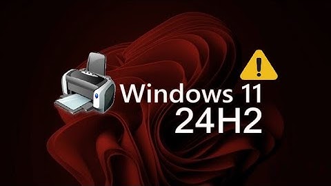 Windows 11 24H2 is Breaking USB Printers and Scanners | Update Block Applied!