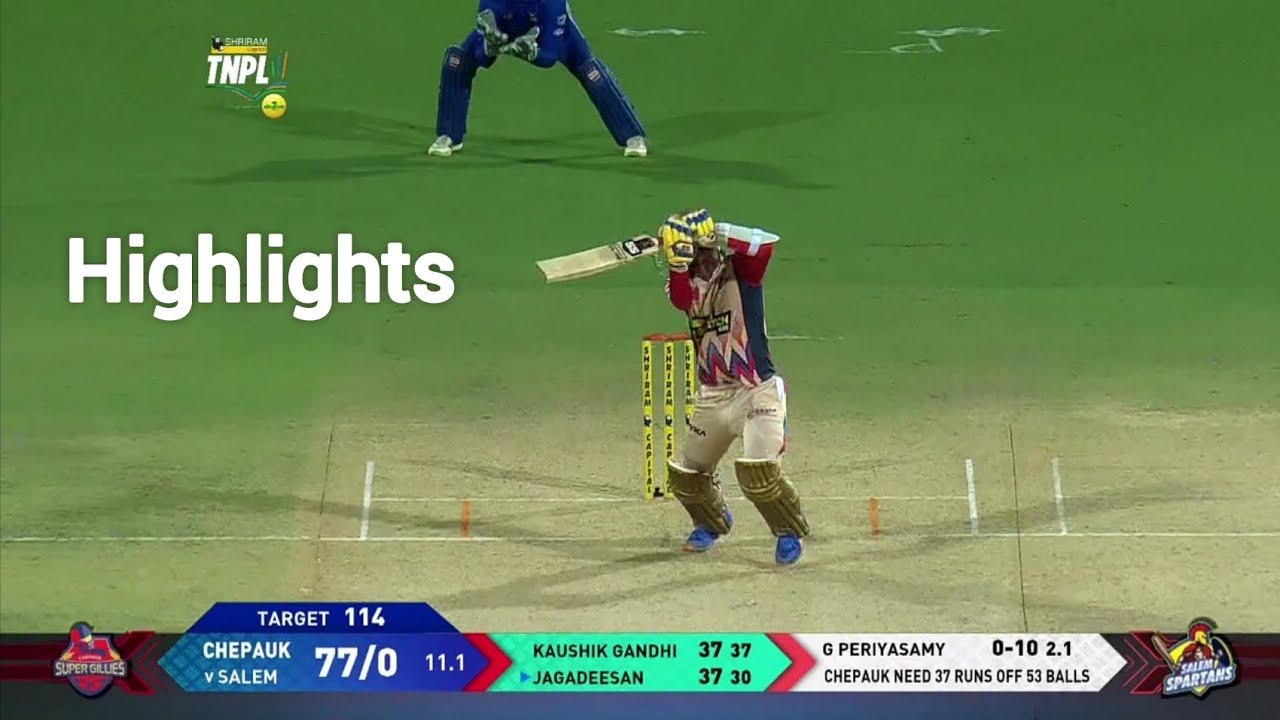 SS vs CSG today match highlights 2022 | csg vs slst full match highlights video 2022 | tnpl 2022 hit