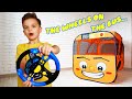 Колеса у автобуса крутятся Детская песня на английском Nursery Rhymes