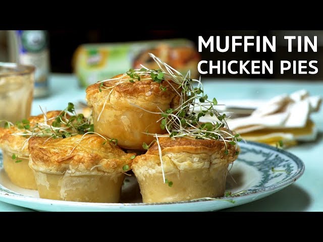 Muffin Tin Chicken Pies