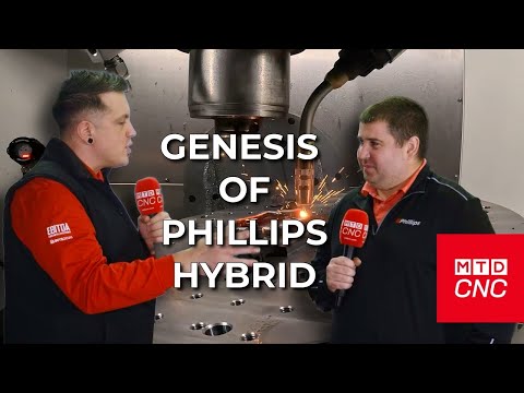 How did Phillips build a successful hybrid division from scratch?