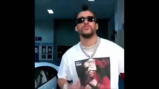 Bad Bunny llega con su Bugatti a los premios WWE  Tambien golpea a Juez