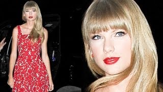 Taylor Swift "RED" Hot NYC Fashion