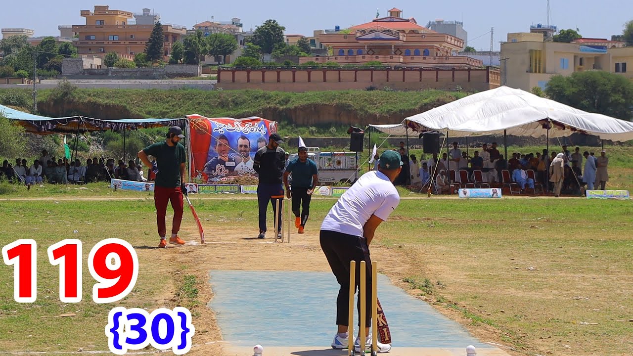 119 RUNS NEED 30 BALLS FAHAD MC VS HASSAN PENDA ONE OF THE BEST MATCH