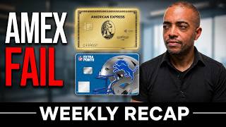 Amex Auto Pay Fail NFL Extra Points - Weekly Recap