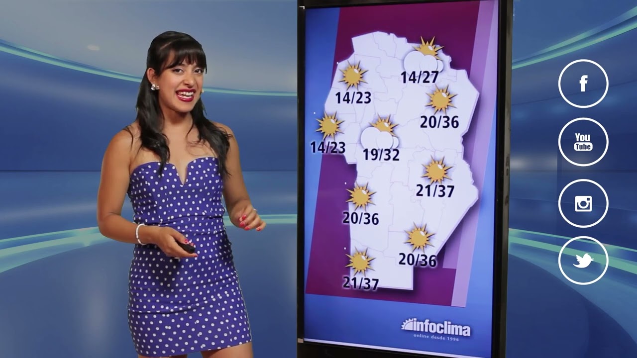 Pronostico del día martes 9 de diciembre. Infoclima por El Doce, Canal C y ShowSport en TV Córdoba 