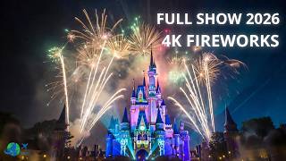 Happily Ever After Fireworks 2026 - Full Show 4K - Magic Kingdom  Disney World