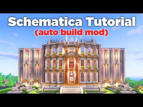 Schematica Mod Download + Installation 2024 - Tutorial 1.8.9 - 1.12.2 (Auto Builder)