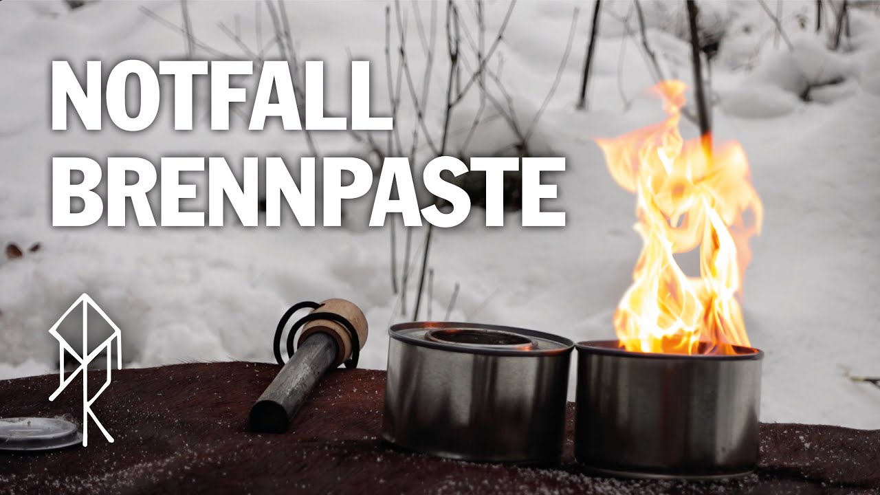 Brennpaste selber herstellen - Notfall Kocher | Bushcraft | Survival | Urviech