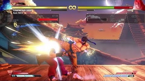 SFVAE 3.5 Ryu Joudan Kick Combos