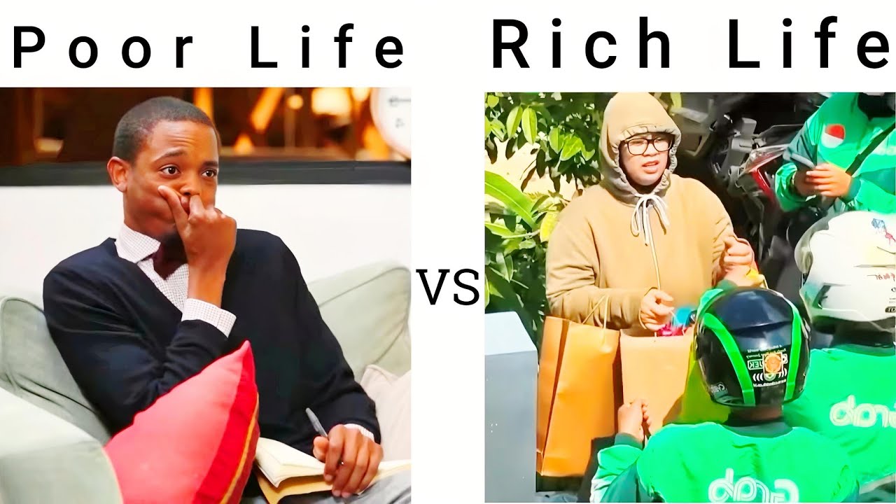Poor Life VS Rich Life 💰🤑