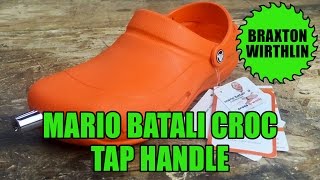 Mario Batali Croc Beer Tap Handle