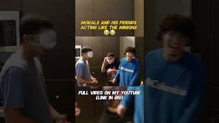 Talking like the minions 😭😭 Twitch: m0rals_ #shorts