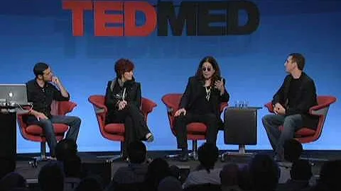 Ozzy and Sharon Osbourne with Nathaniel Pearson at...